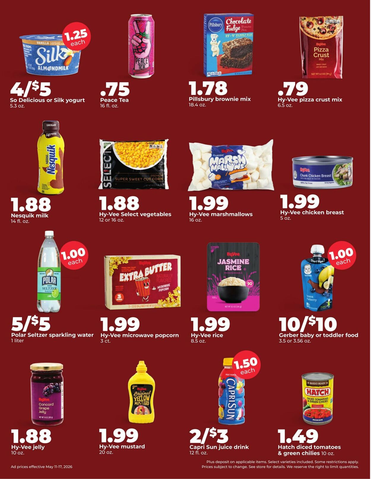 Catalogue HyVee from 05/11/2026