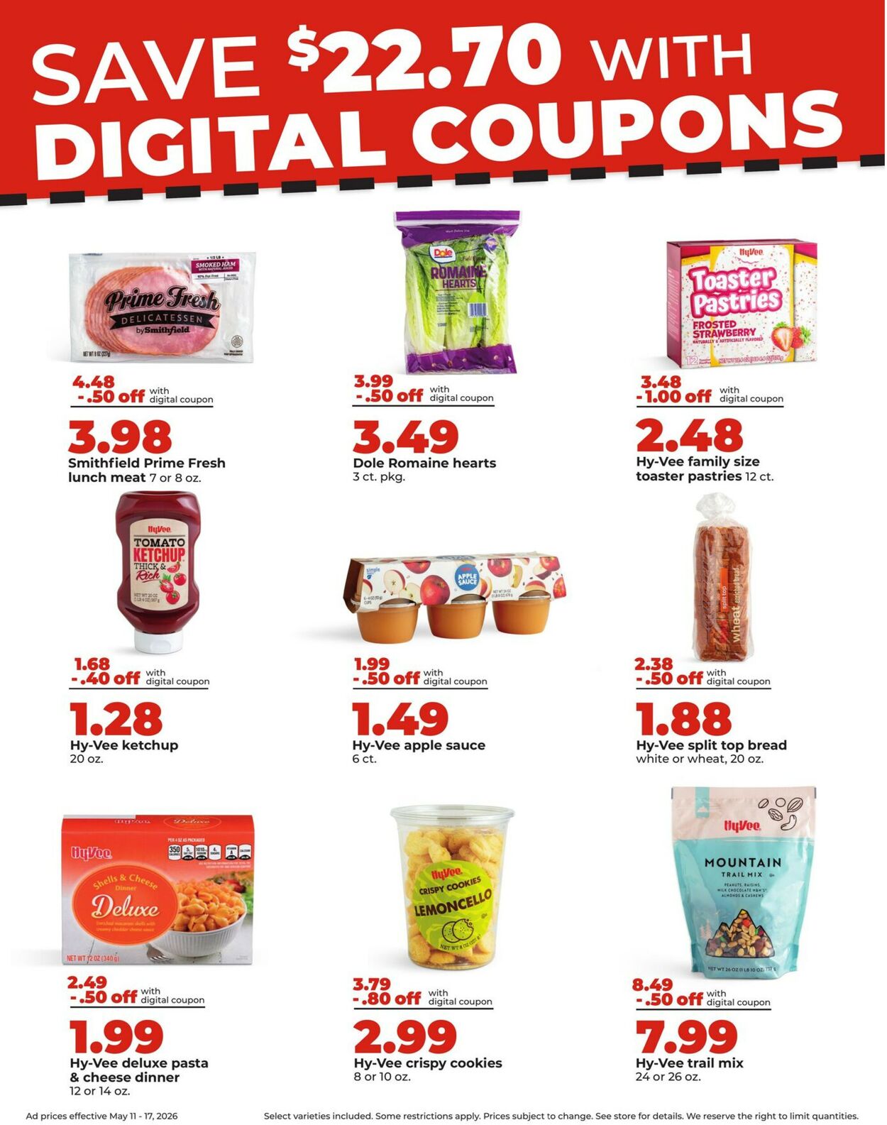 Catalogue HyVee from 05/11/2026