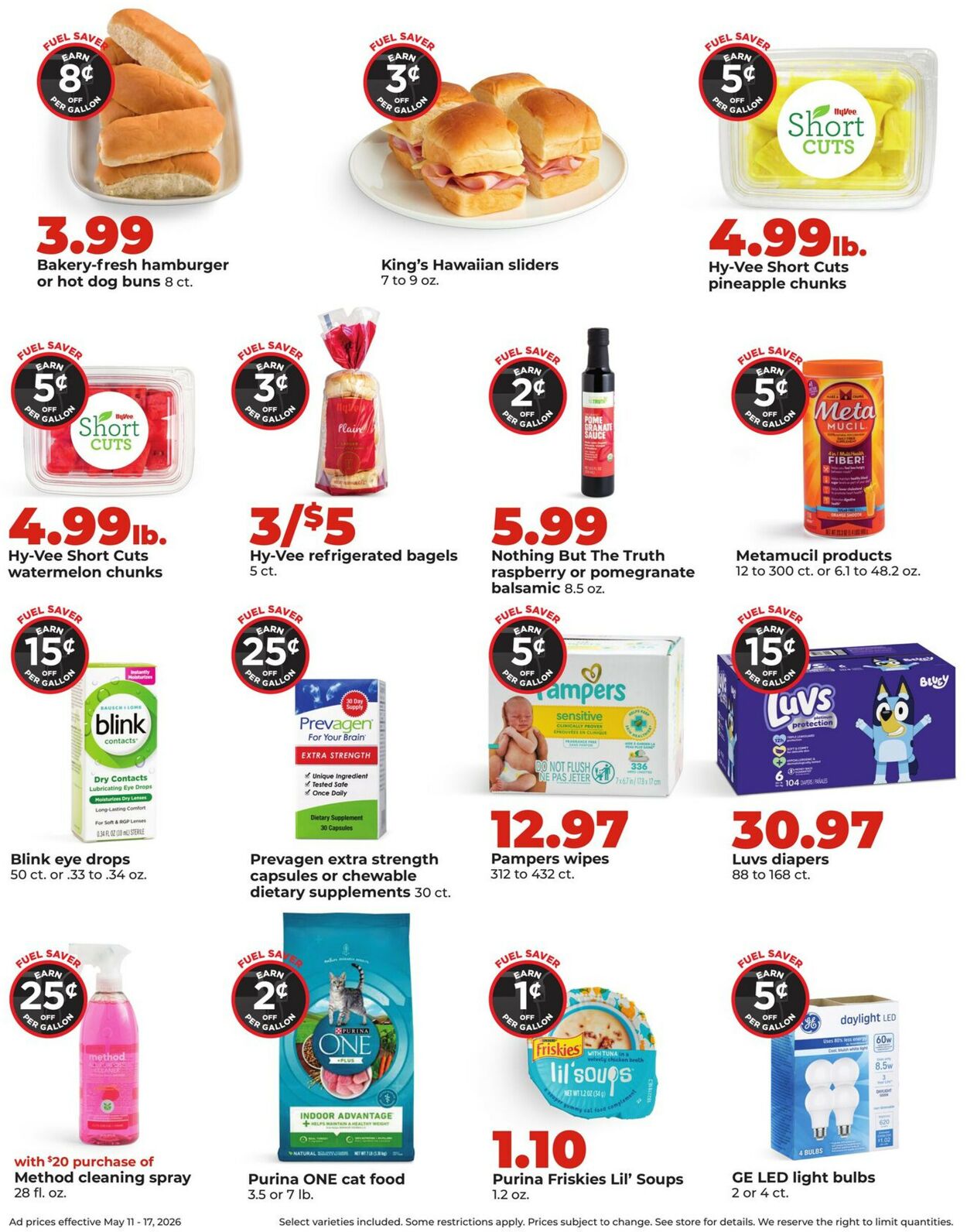 Catalogue HyVee from 05/11/2026