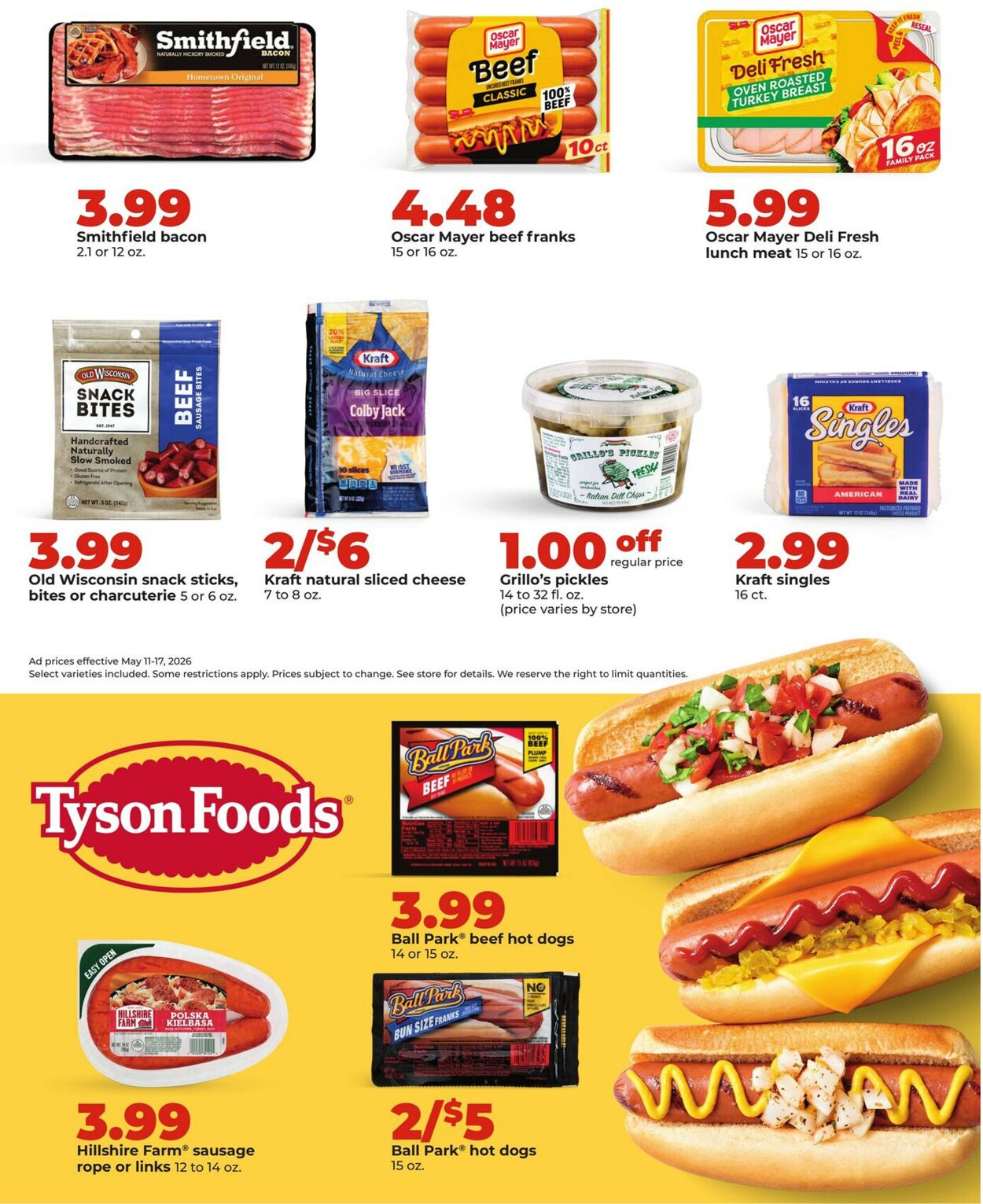 Catalogue HyVee from 05/11/2026