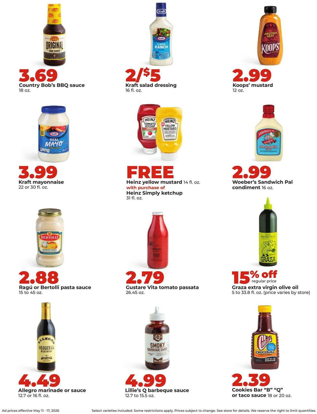 Catalogue HyVee from 05/11/2026