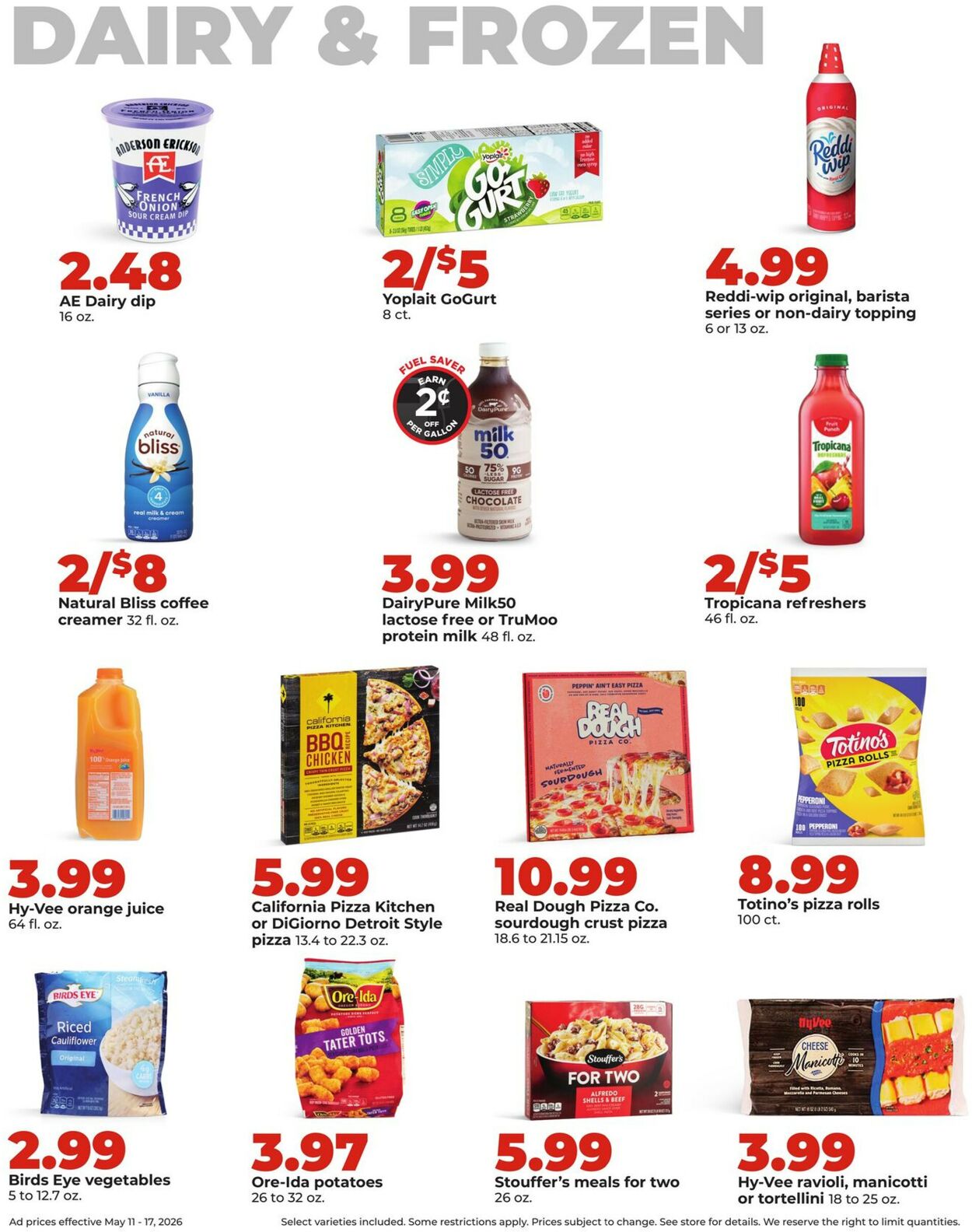 Catalogue HyVee from 05/11/2026