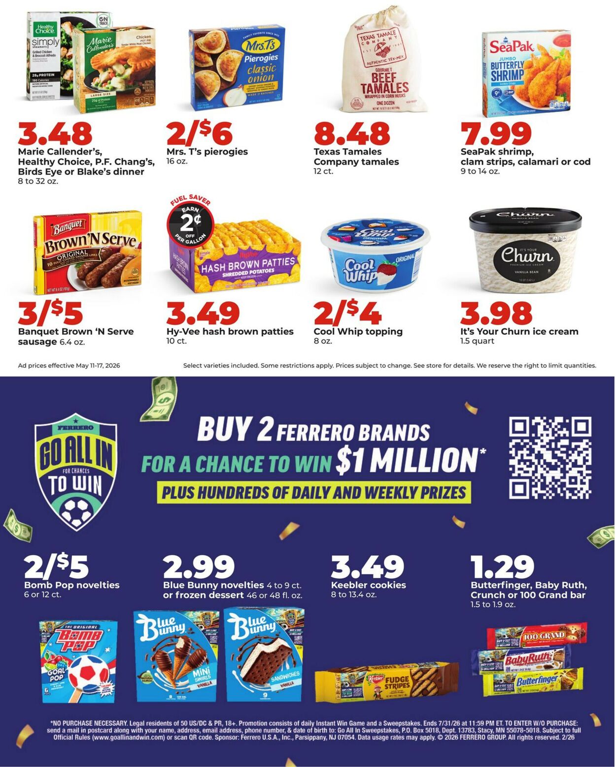 Catalogue HyVee from 05/11/2026
