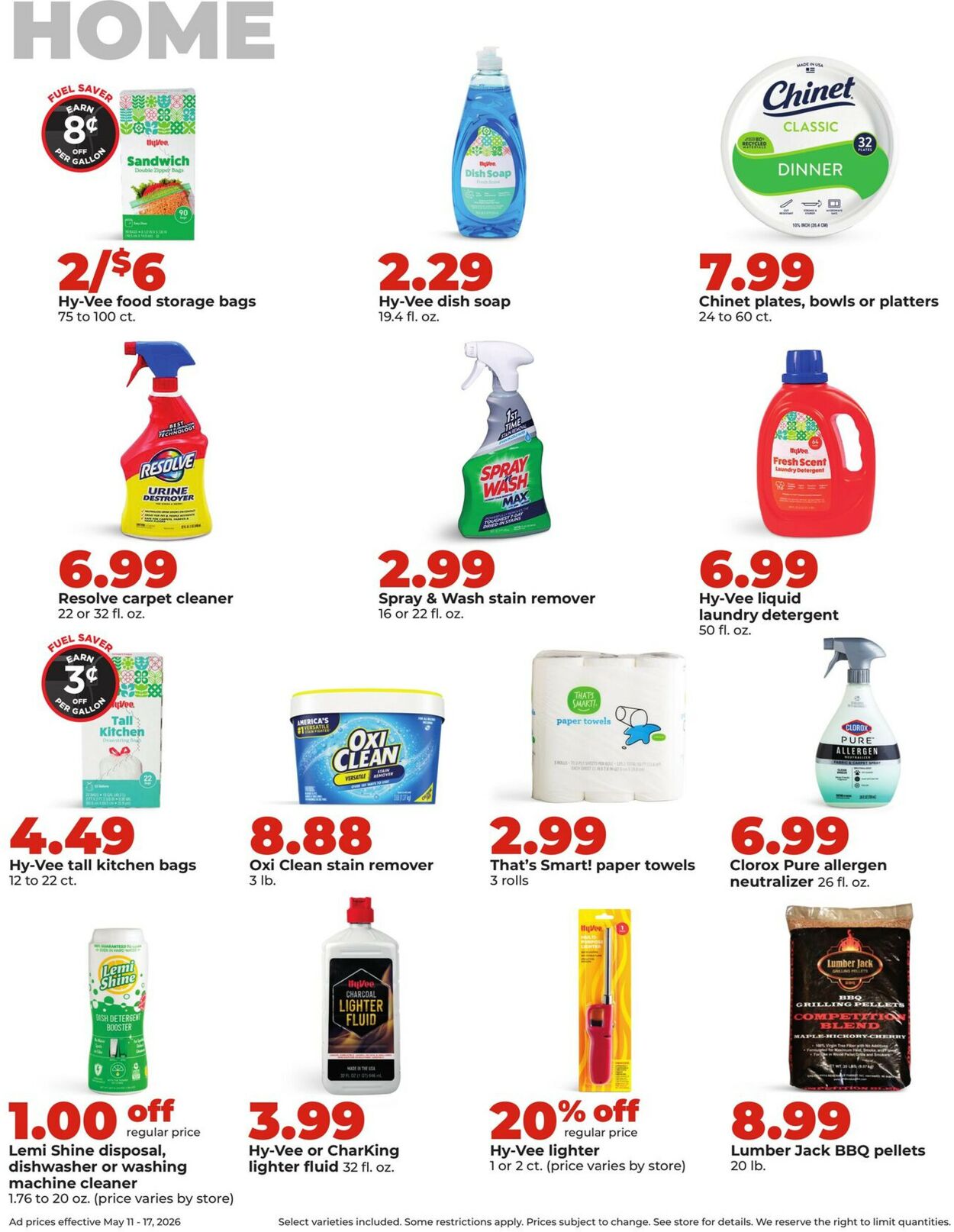 Catalogue HyVee from 05/11/2026