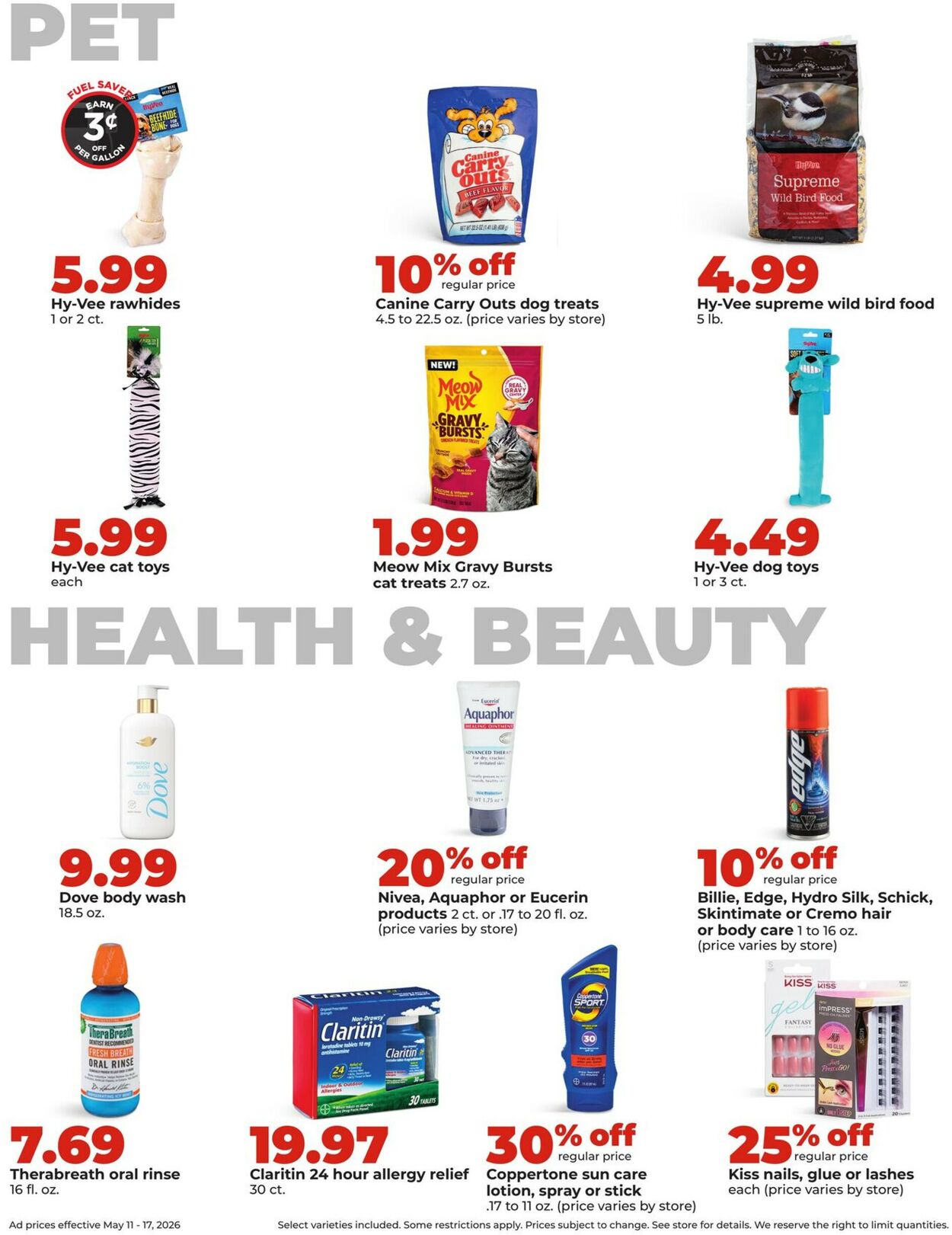 Catalogue HyVee from 05/11/2026
