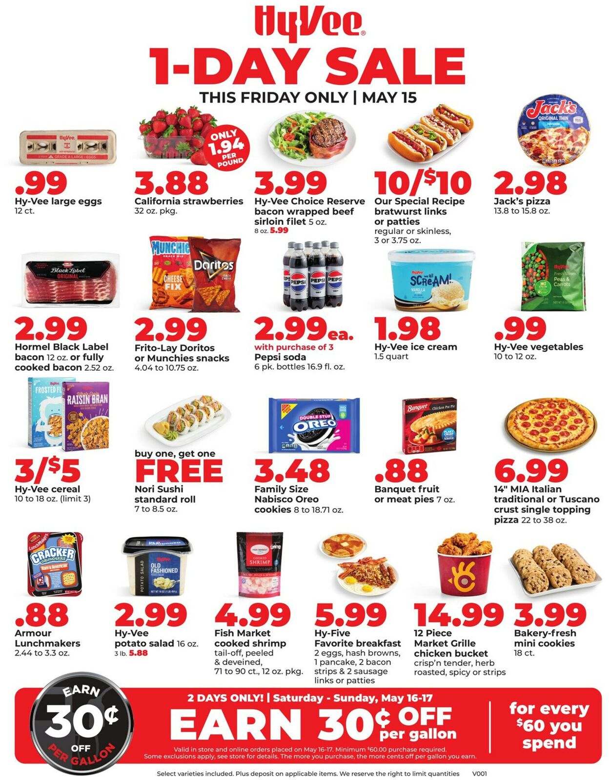 Catalogue HyVee from 05/15/2026