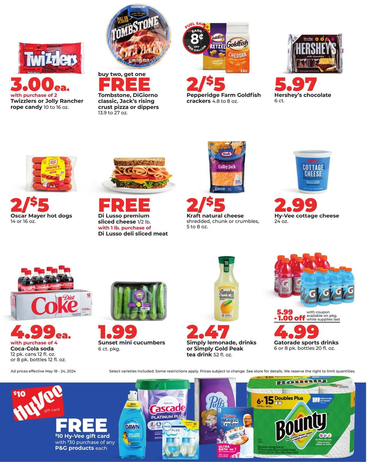 Catalogue HyVee from 05/18/2026