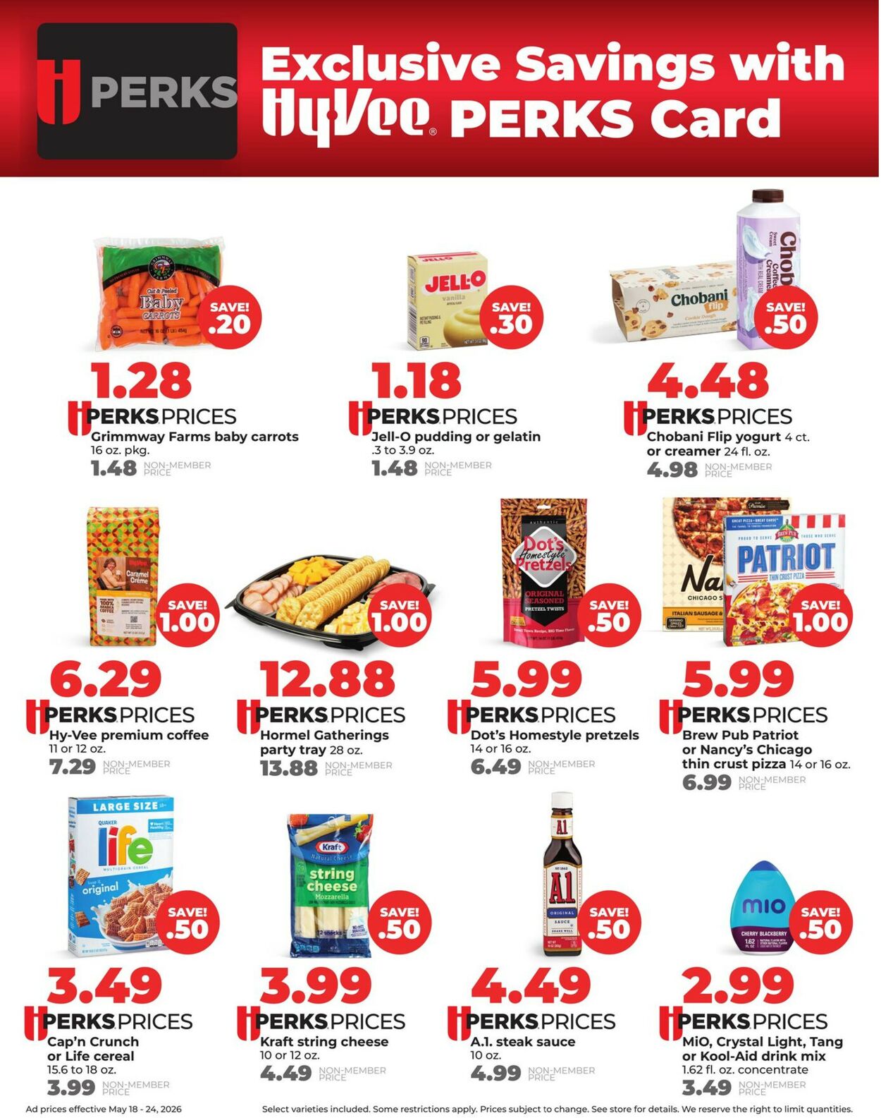 Catalogue HyVee from 05/18/2026