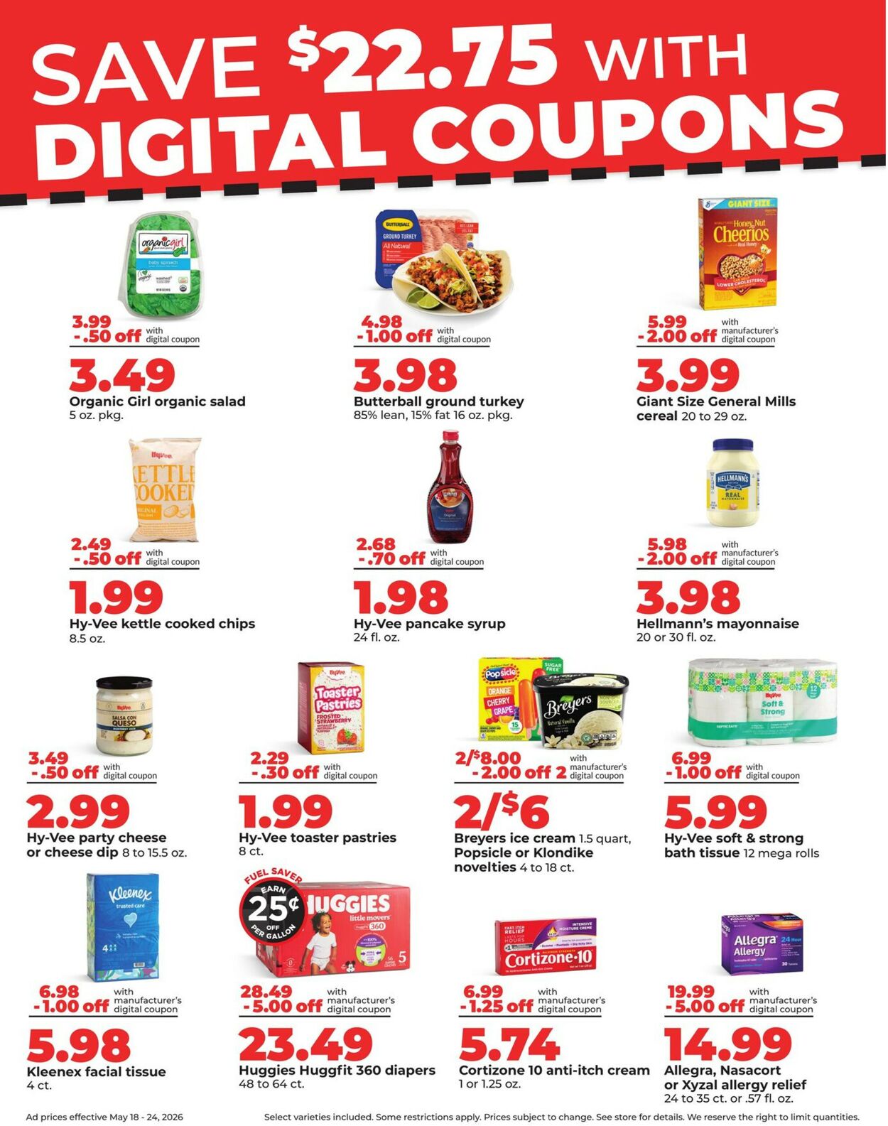 Catalogue HyVee from 05/18/2026