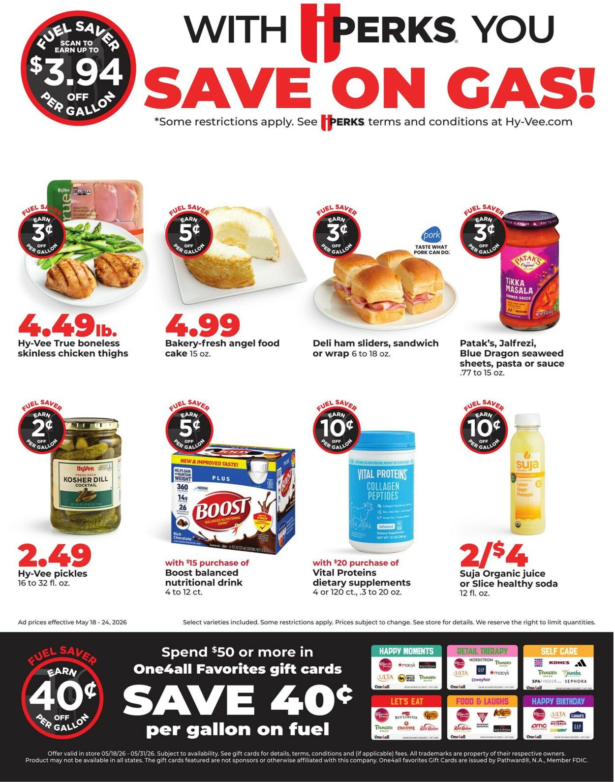 Catalogue HyVee from 05/18/2026