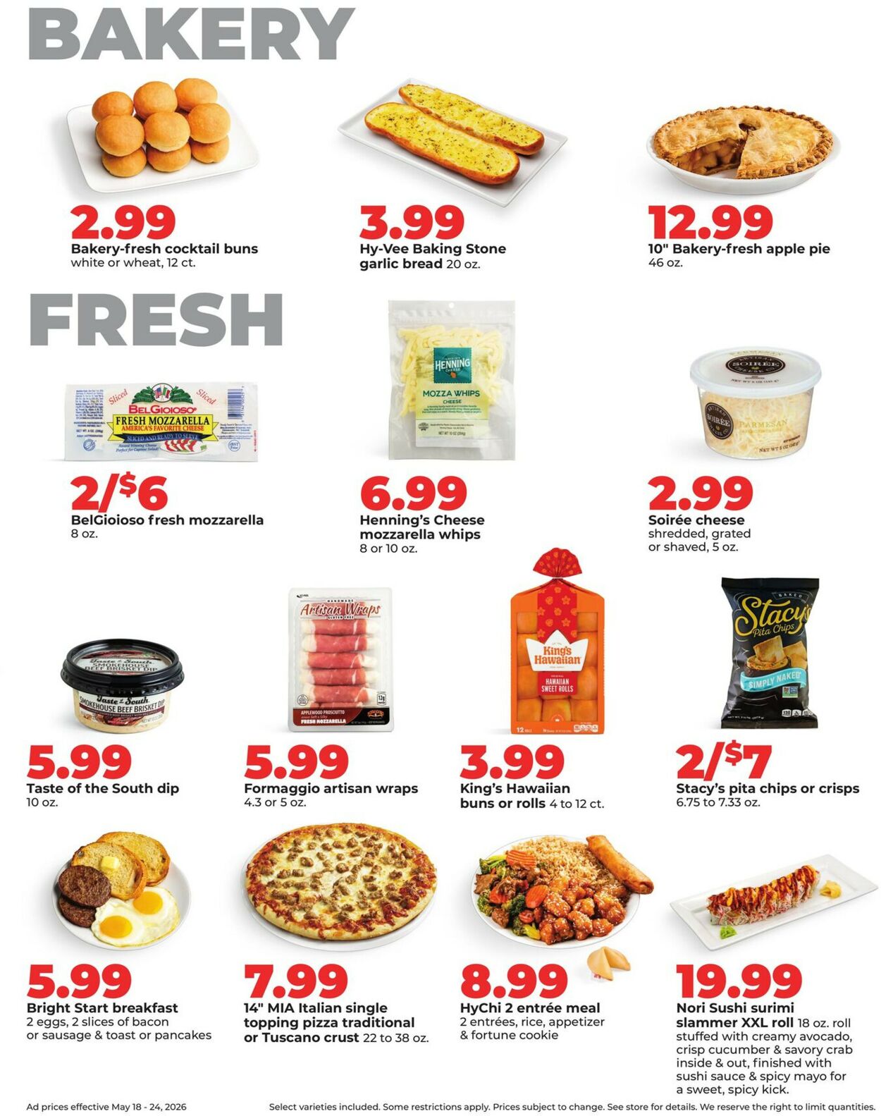 Catalogue HyVee from 05/18/2026