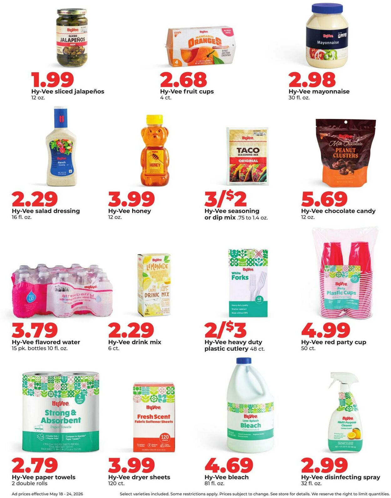 Catalogue HyVee from 05/18/2026