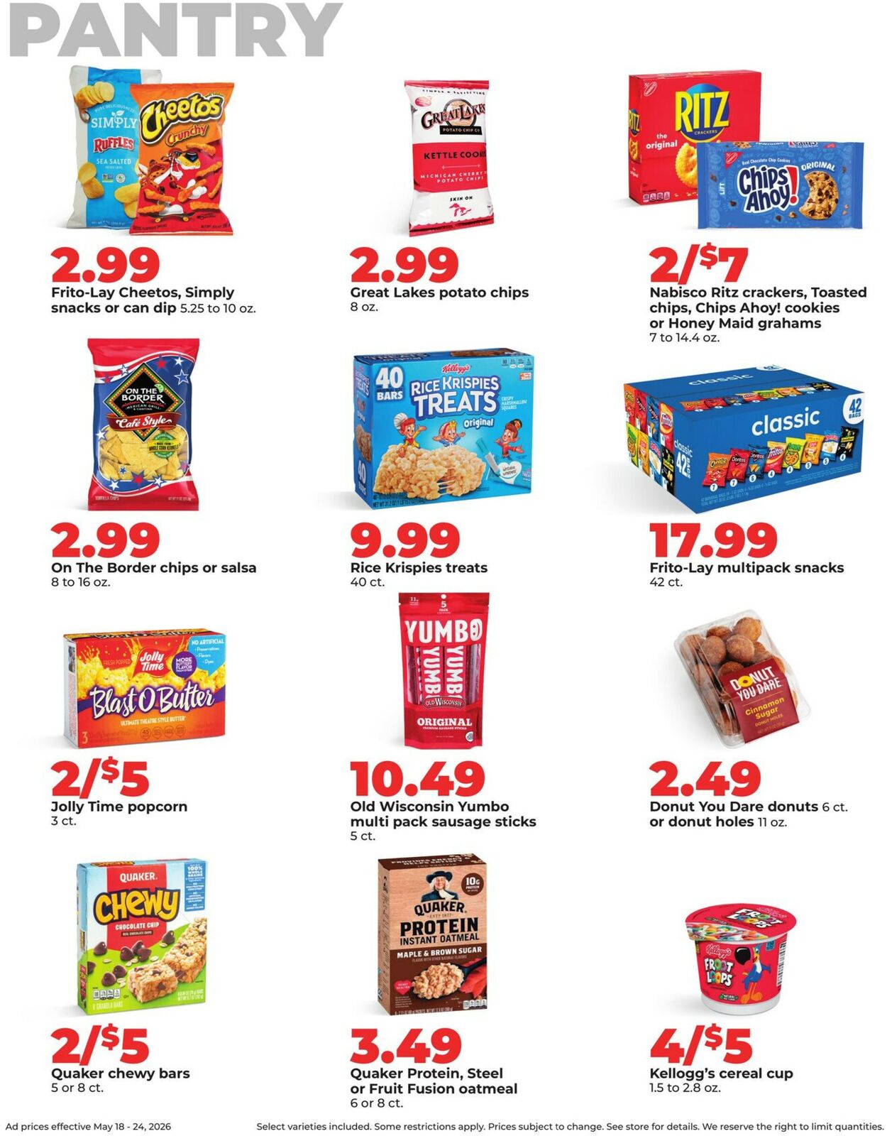 Catalogue HyVee from 05/18/2026