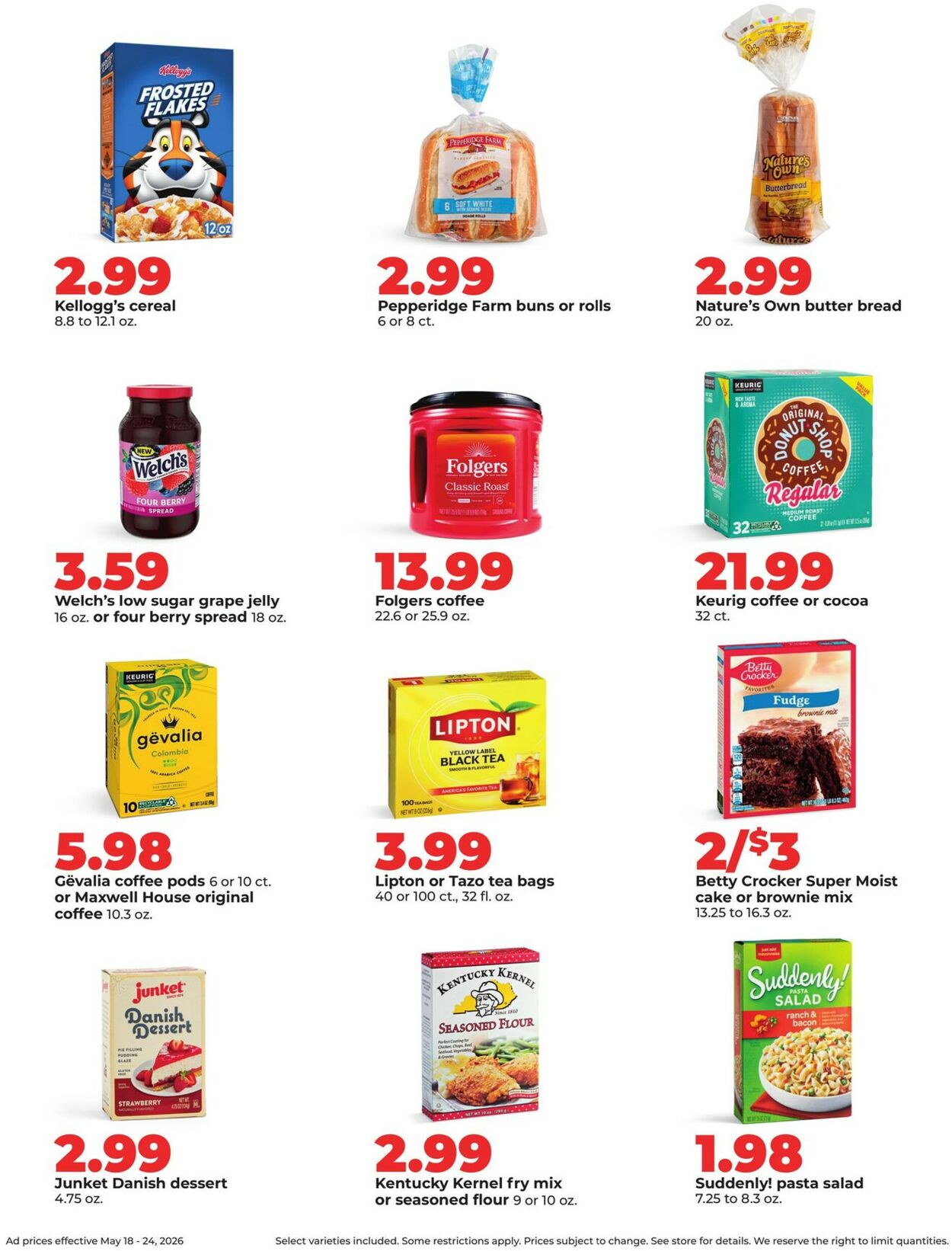 Catalogue HyVee from 05/18/2026