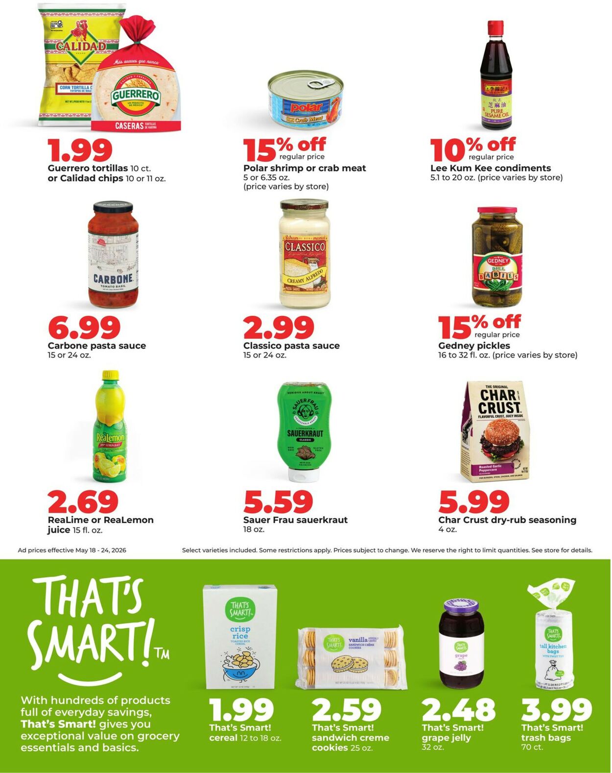 Catalogue HyVee from 05/18/2026