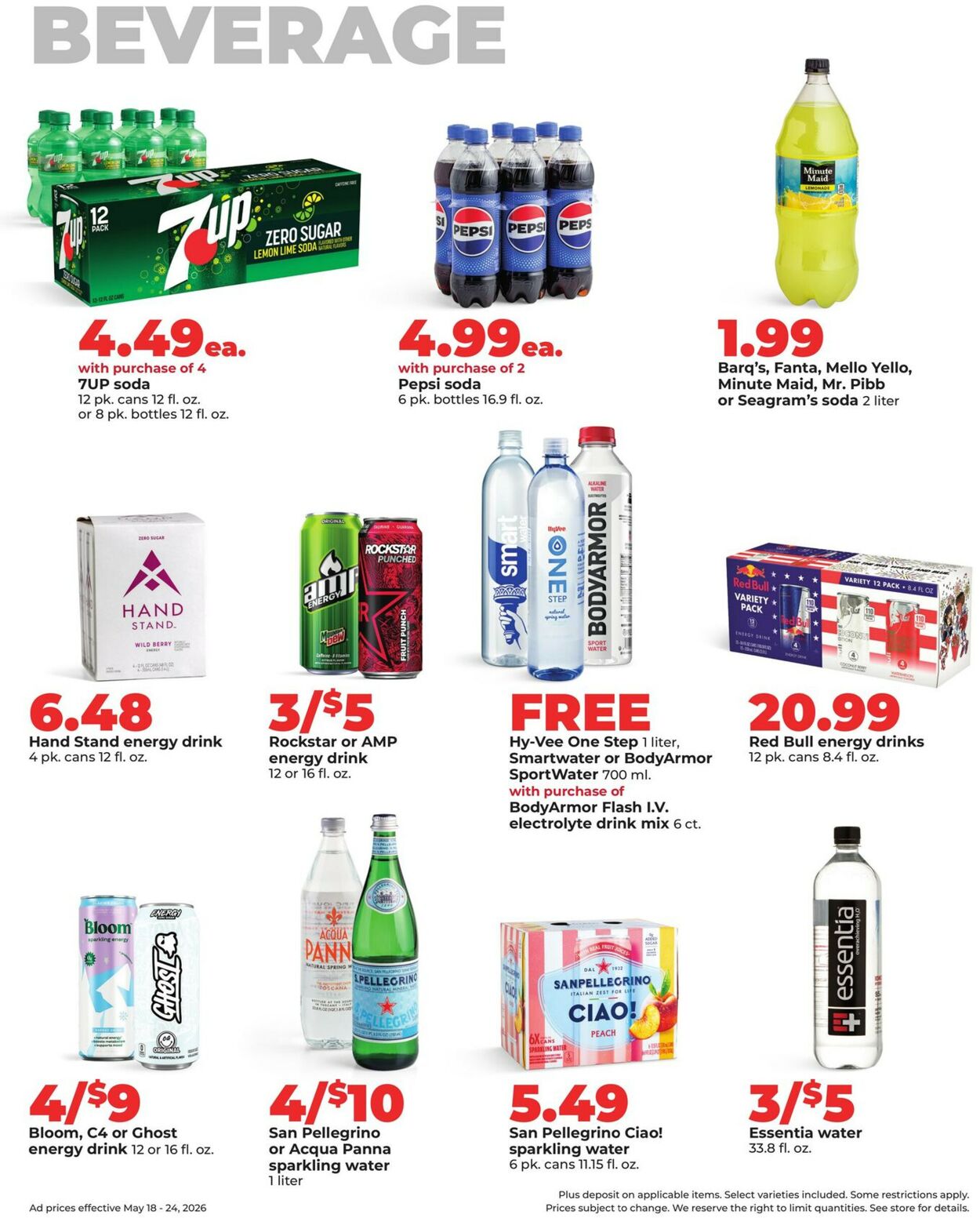 Catalogue HyVee from 05/18/2026