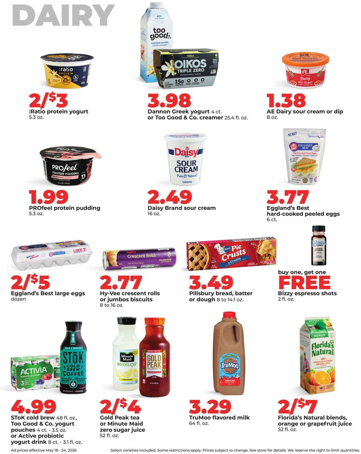 Catalogue HyVee from 05/18/2026