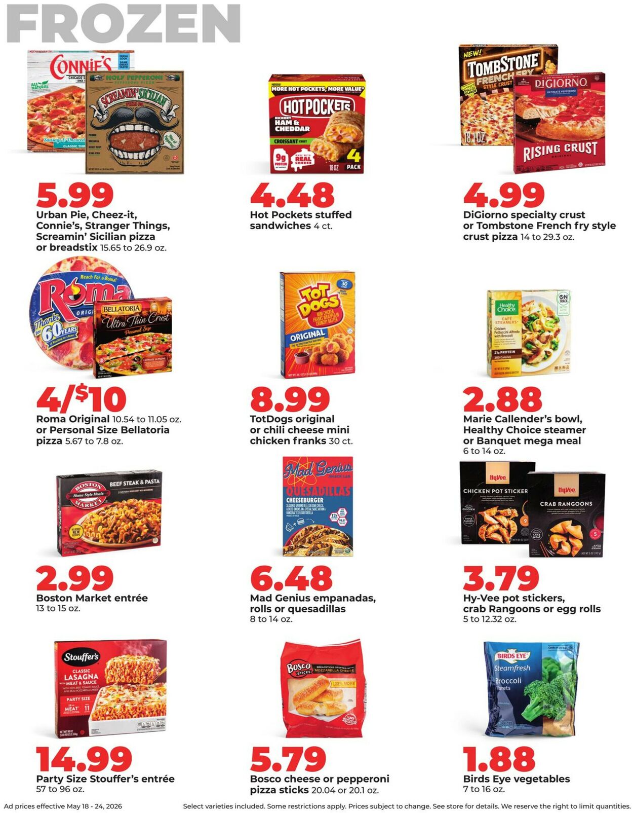 Catalogue HyVee from 05/18/2026