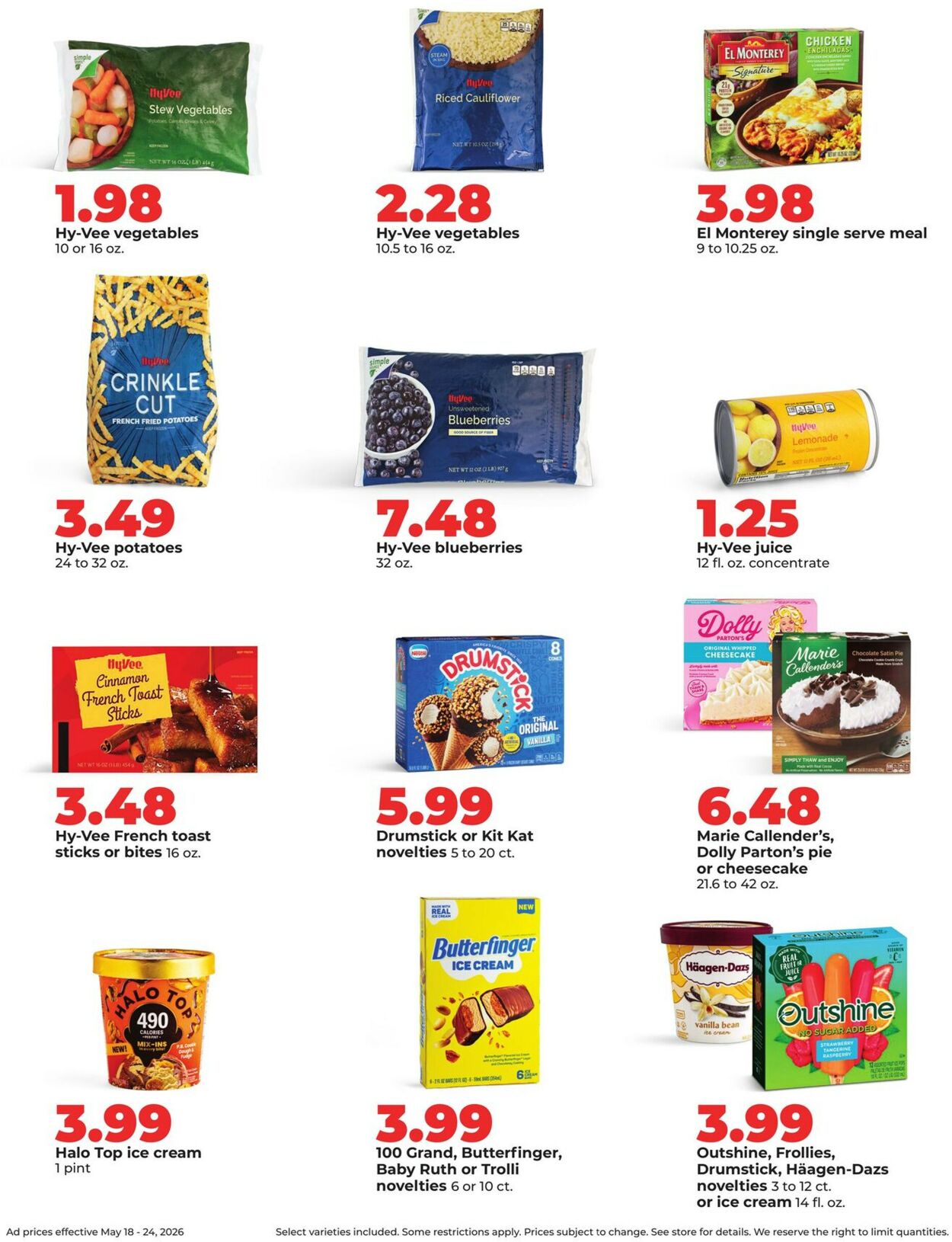 Catalogue HyVee from 05/18/2026