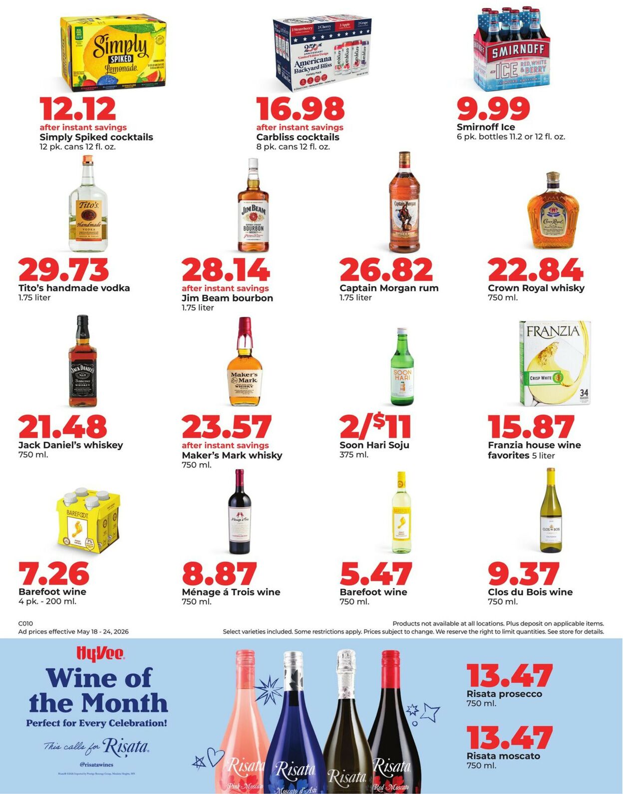 Catalogue HyVee from 05/18/2026
