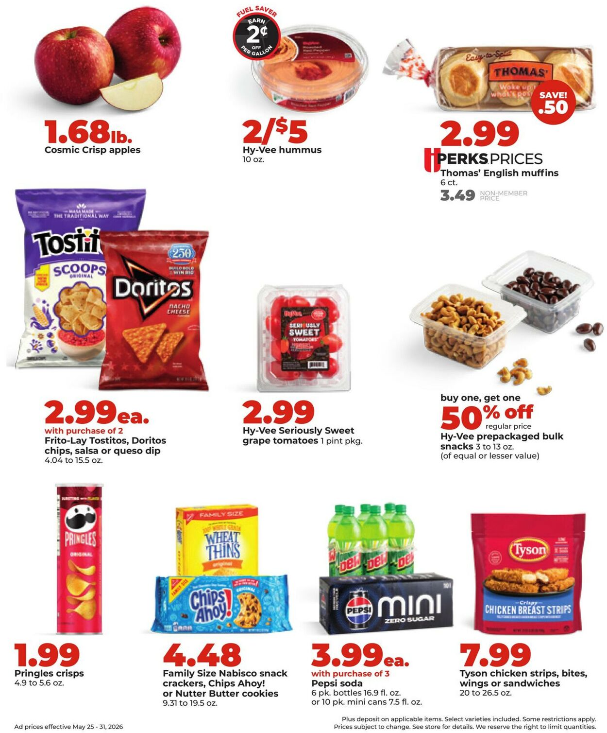 Catalogue HyVee from 05/25/2026