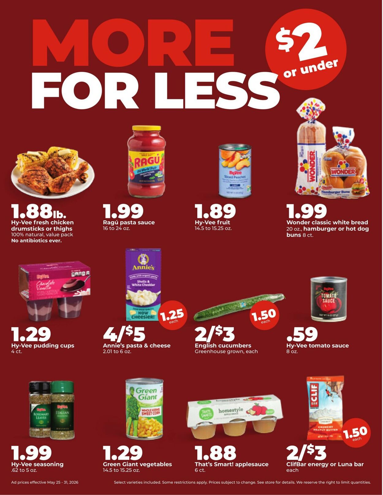 Catalogue HyVee from 05/25/2026