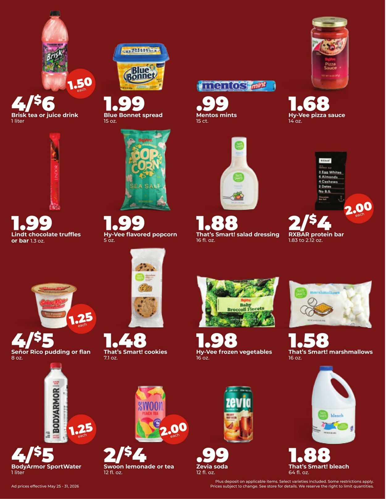Catalogue HyVee from 05/25/2026
