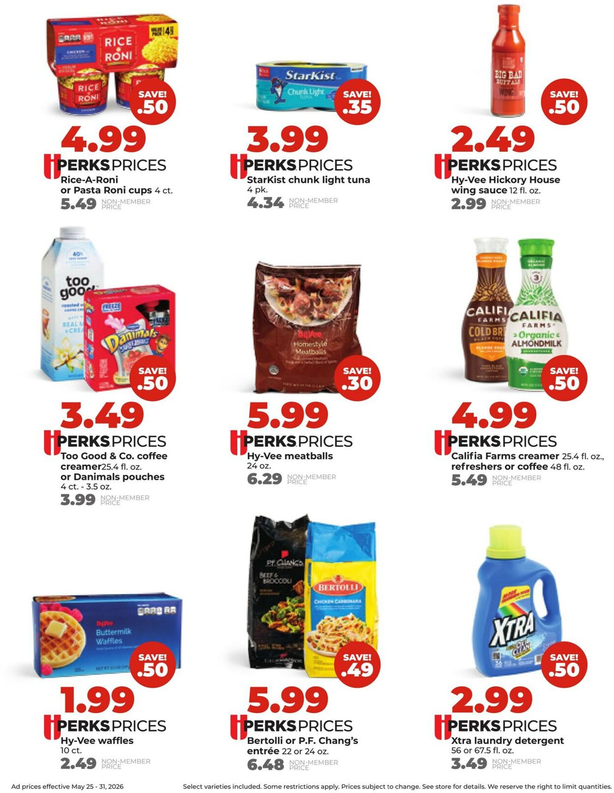 Catalogue HyVee from 05/25/2026