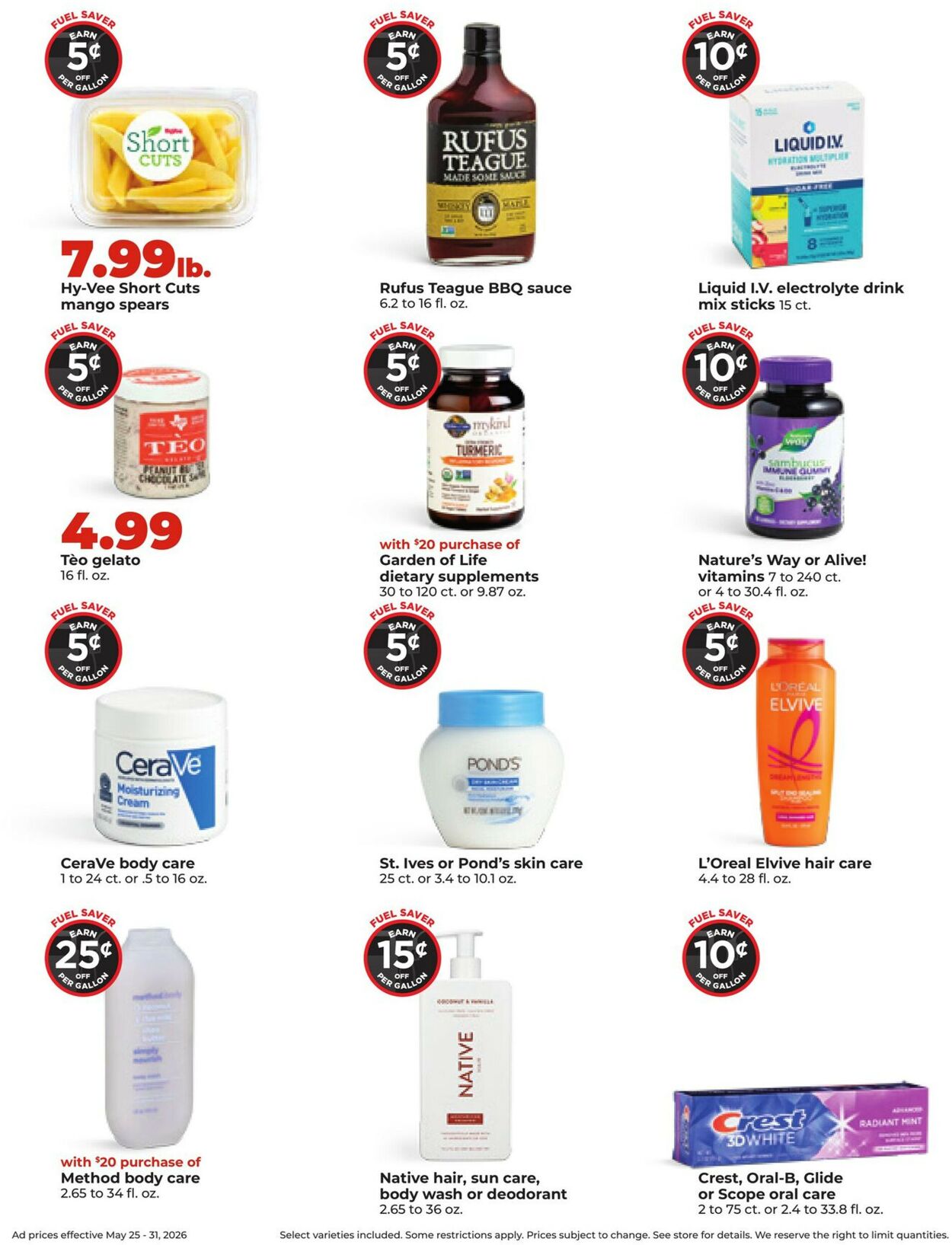 Catalogue HyVee from 05/25/2026