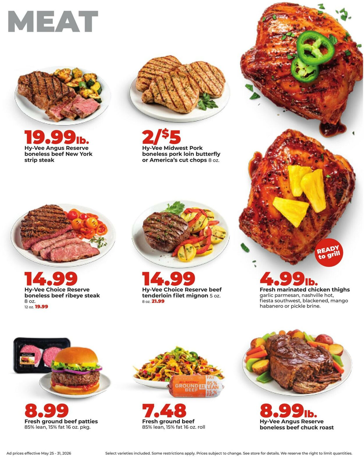 Catalogue HyVee from 05/25/2026