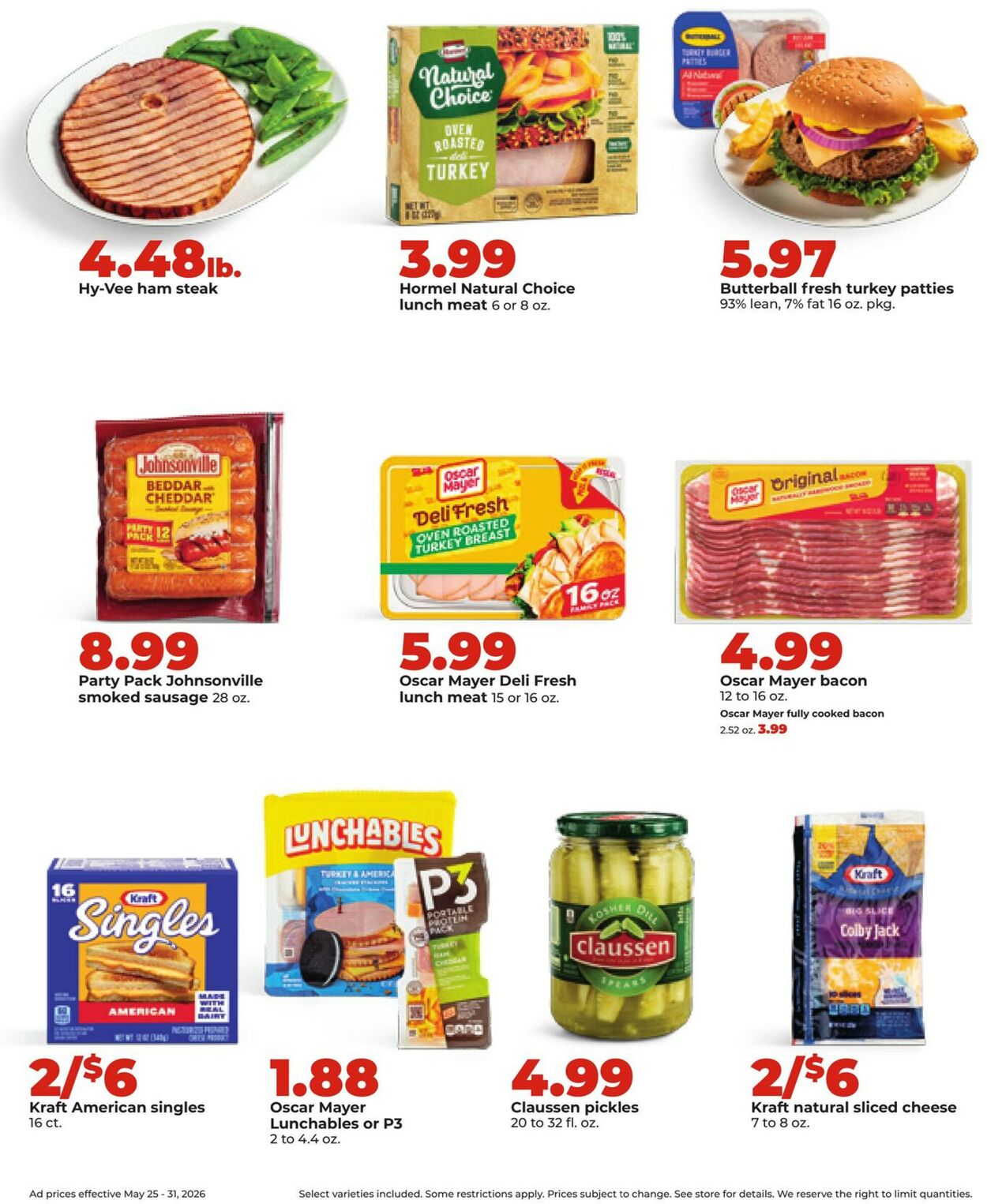 Catalogue HyVee from 05/25/2026