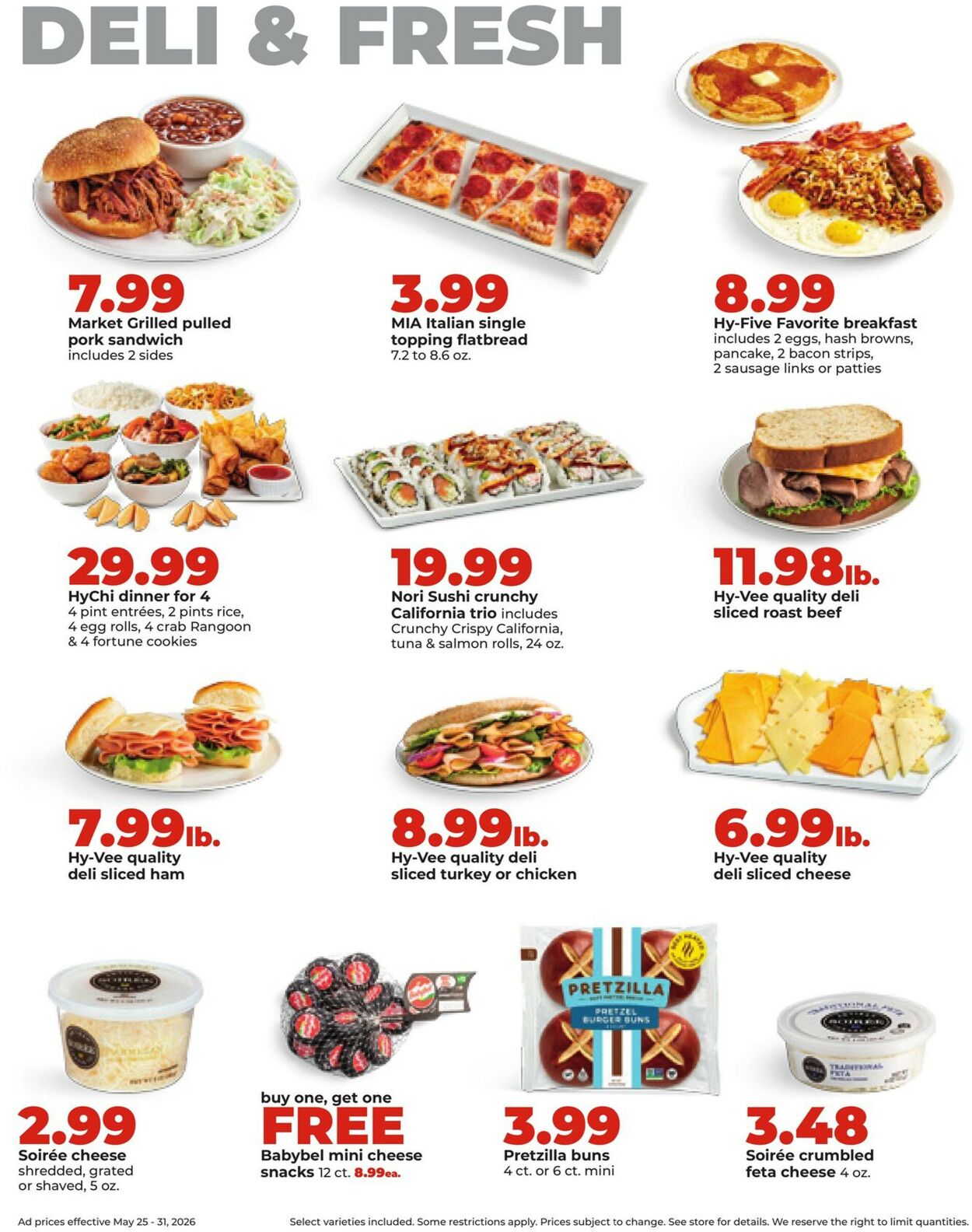Catalogue HyVee from 05/25/2026
