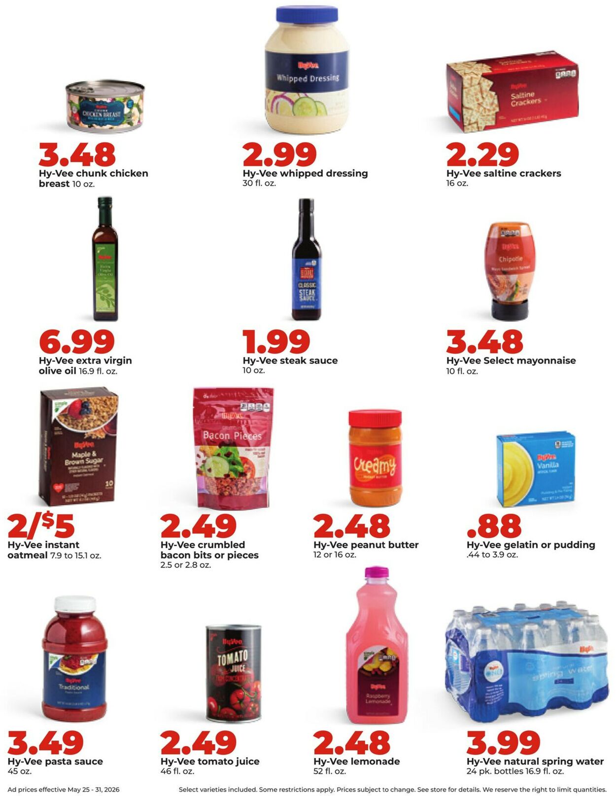 Catalogue HyVee from 05/25/2026