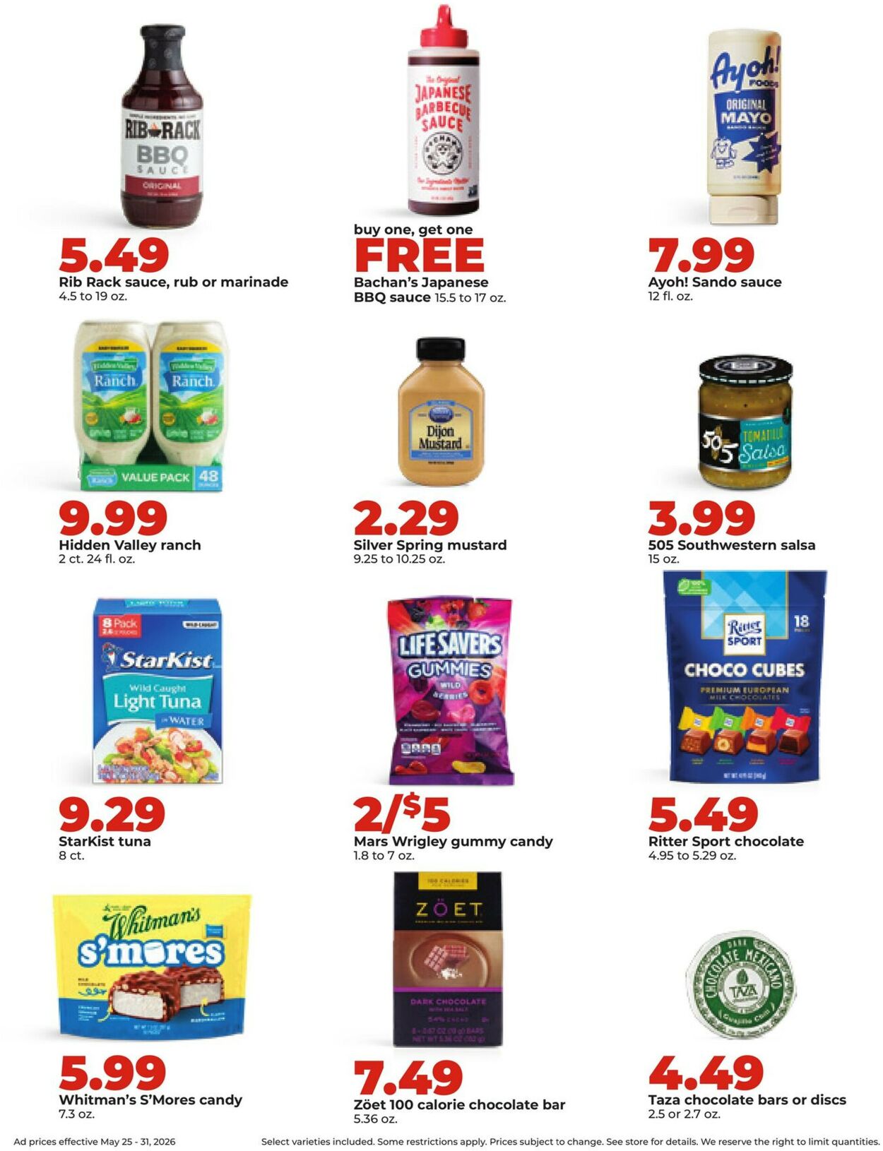 Catalogue HyVee from 05/25/2026