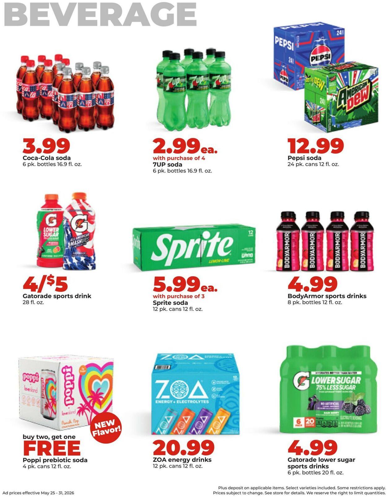 Catalogue HyVee from 05/25/2026