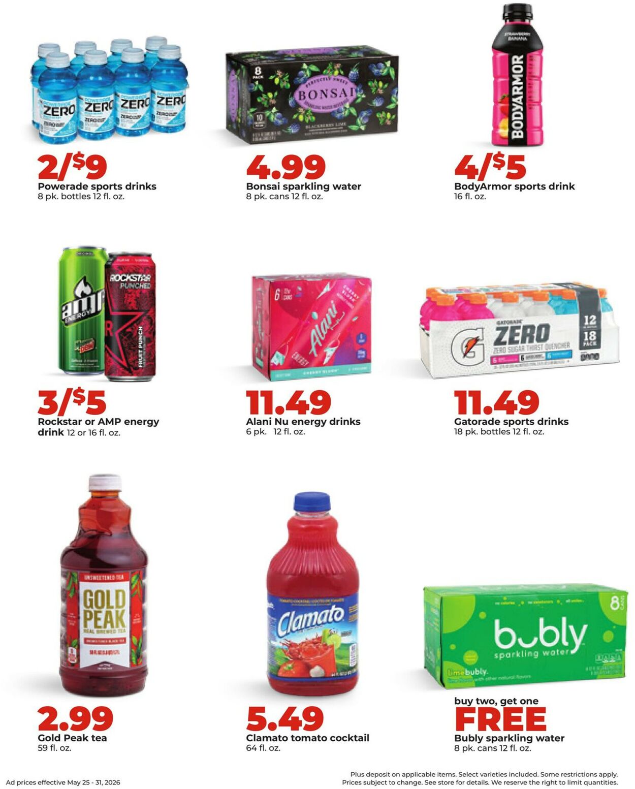 Catalogue HyVee from 05/25/2026