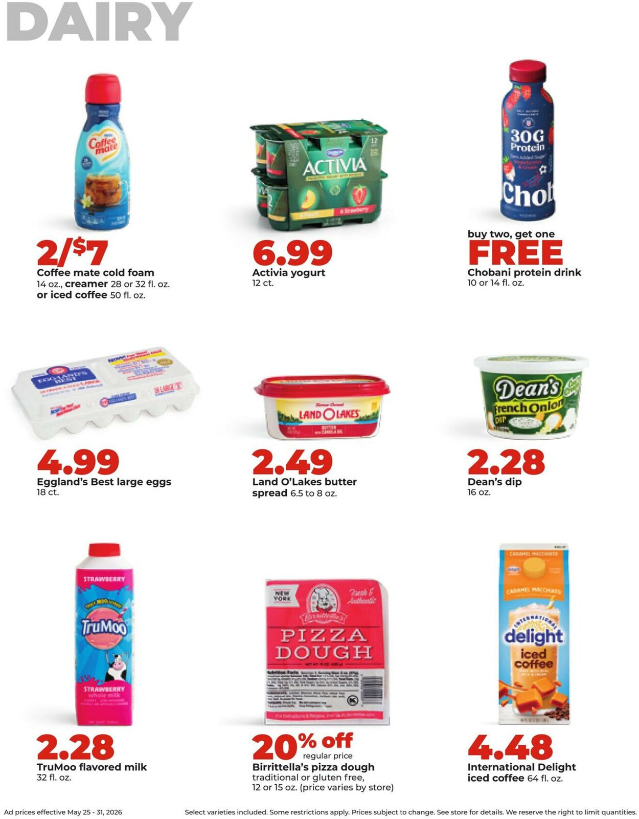 Catalogue HyVee from 05/25/2026