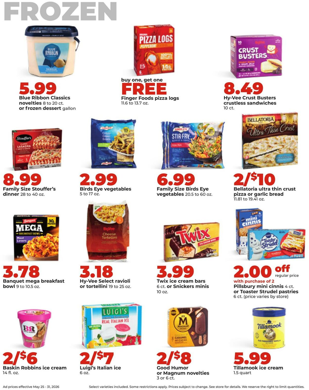 Catalogue HyVee from 05/25/2026