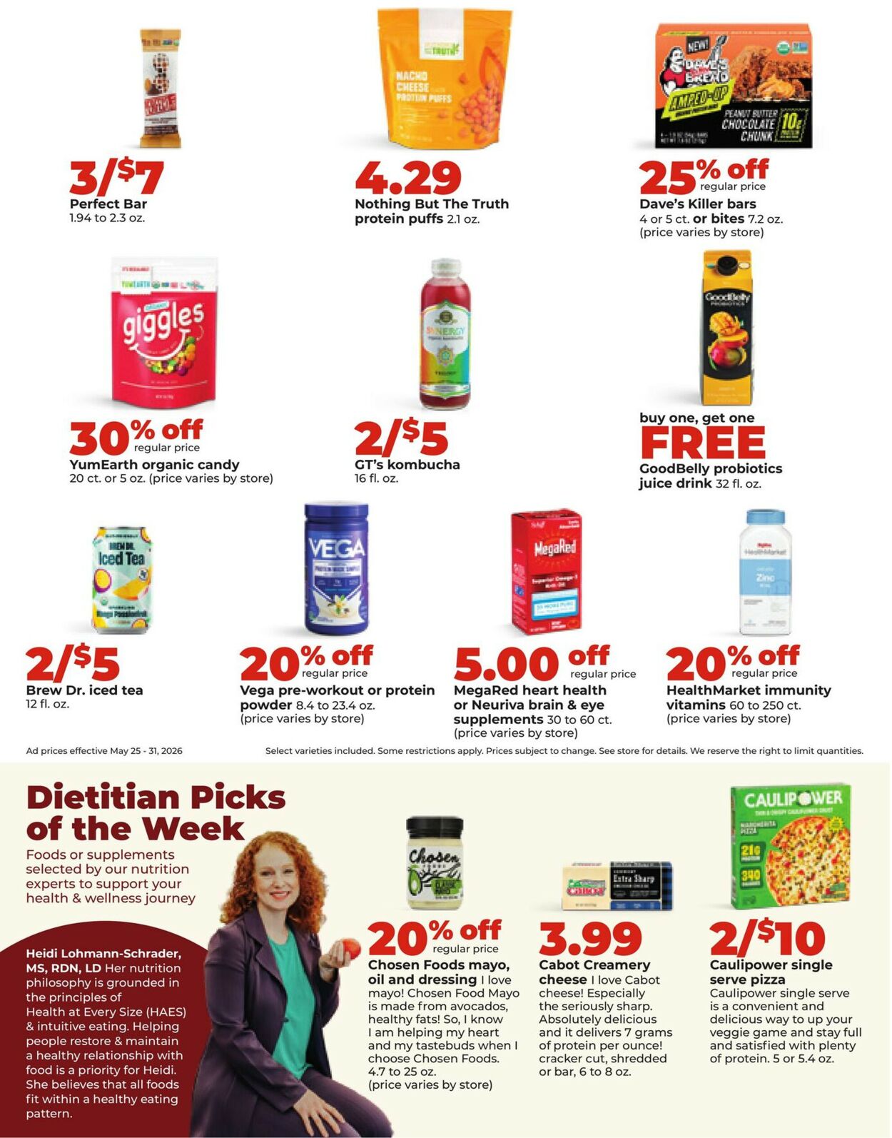Catalogue HyVee from 05/25/2026