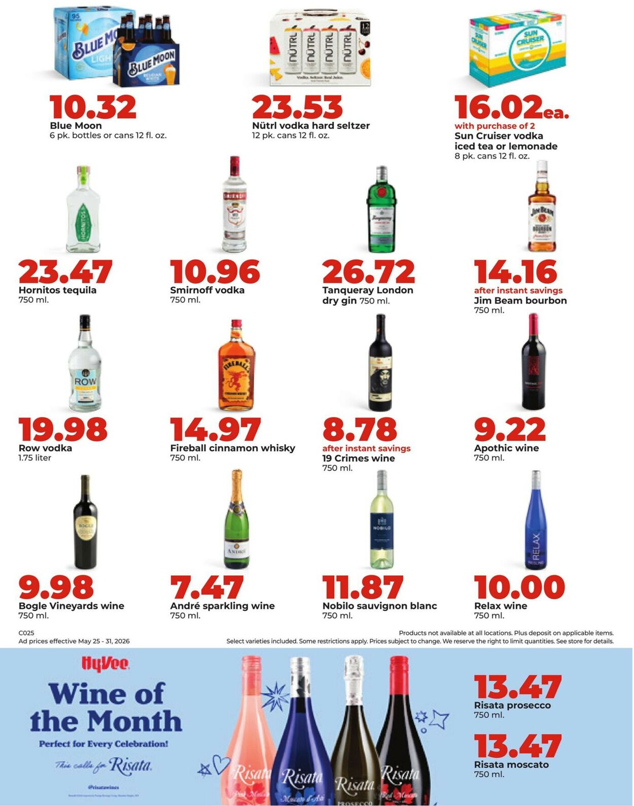 Catalogue HyVee from 05/25/2026