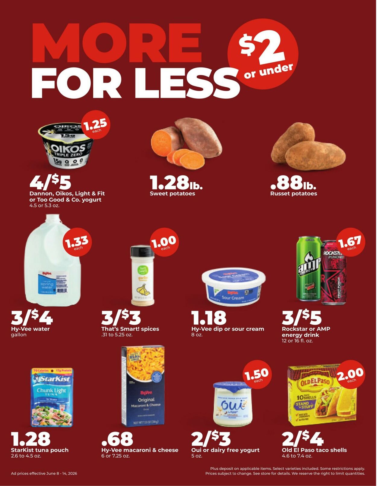 Catalogue HyVee from 06/08/2026