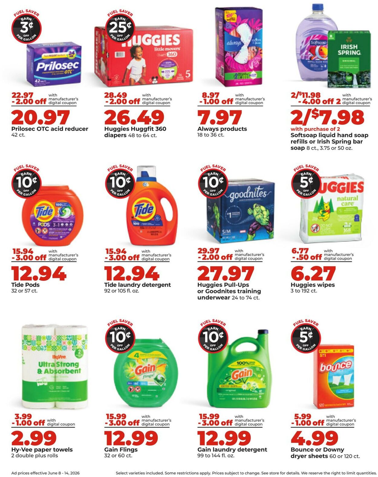 Catalogue HyVee from 06/08/2026