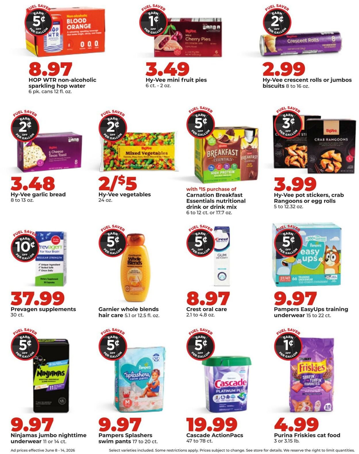 Catalogue HyVee from 06/08/2026