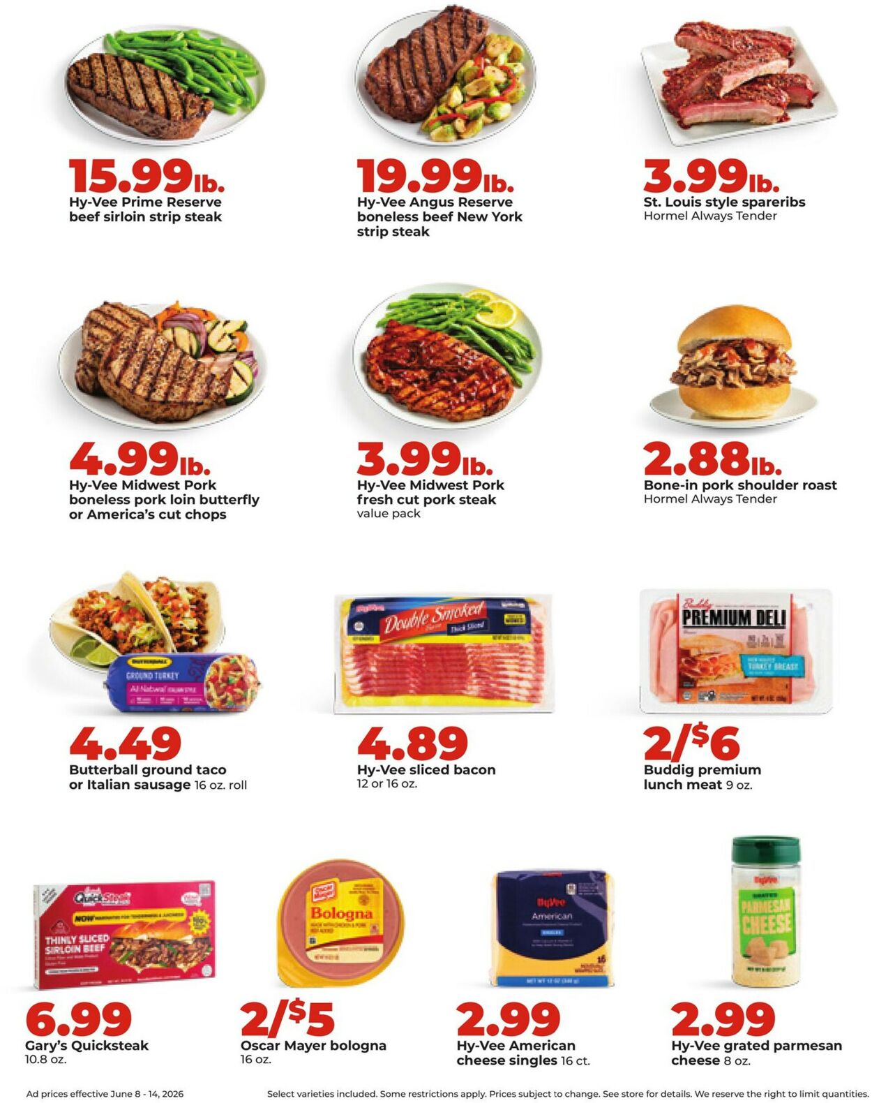 Catalogue HyVee from 06/08/2026