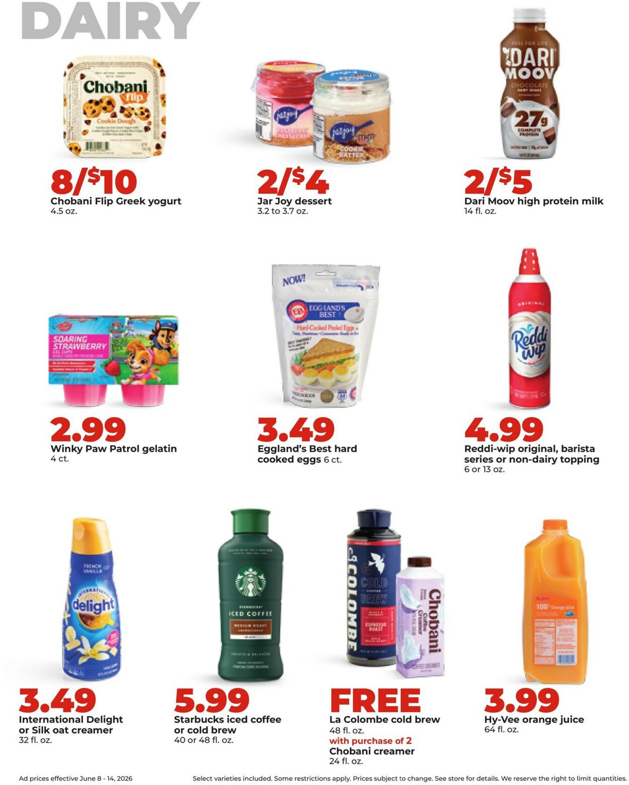 Catalogue HyVee from 06/08/2026