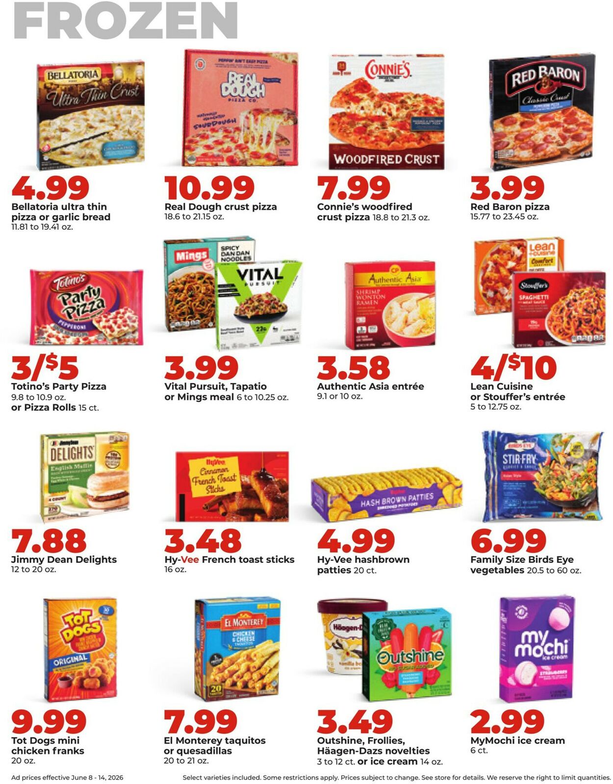 Catalogue HyVee from 06/08/2026