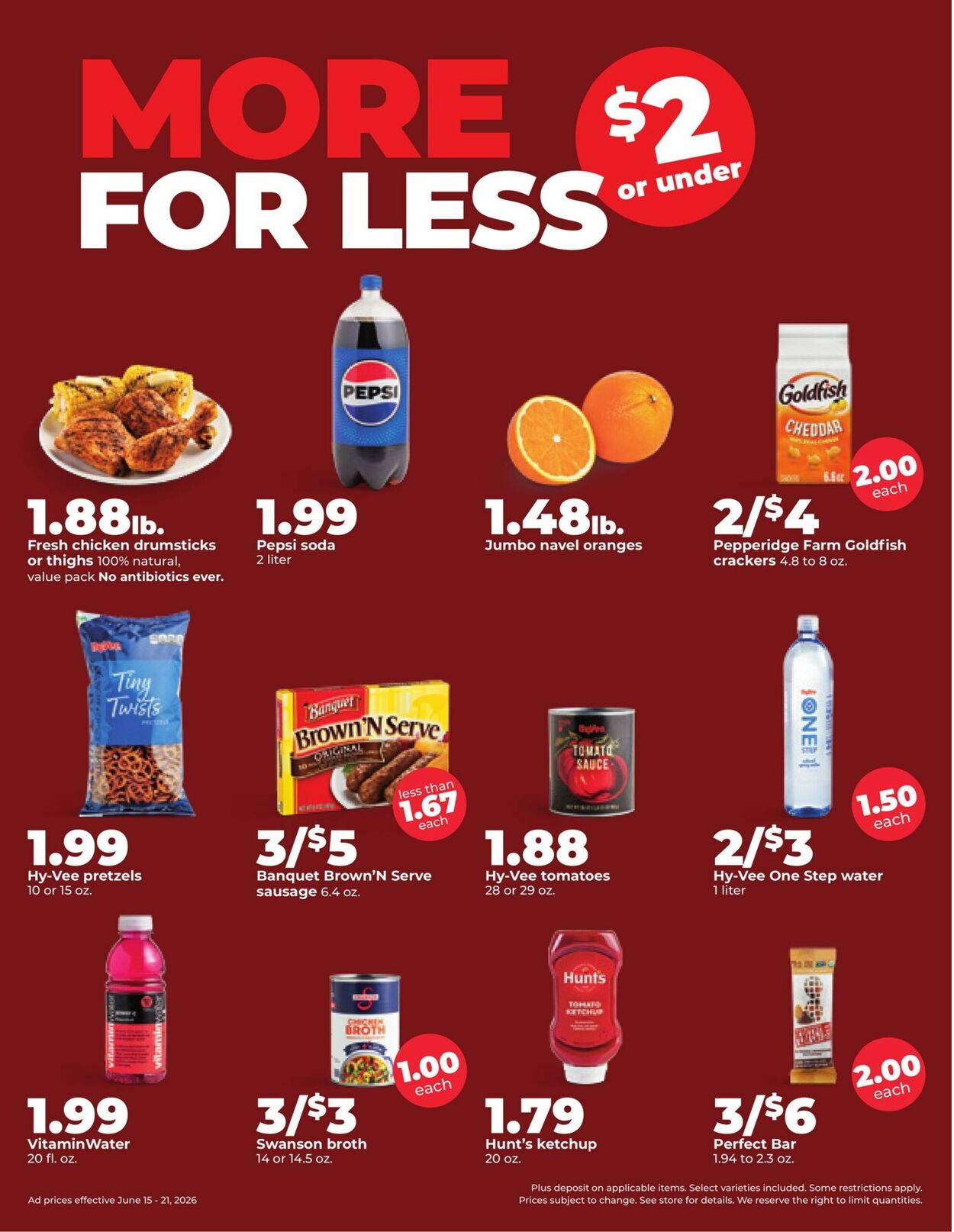Catalogue HyVee from 06/15/2026