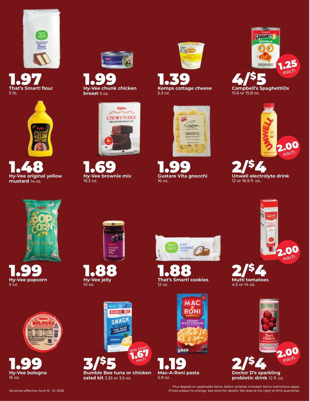 Catalogue HyVee from 06/15/2026