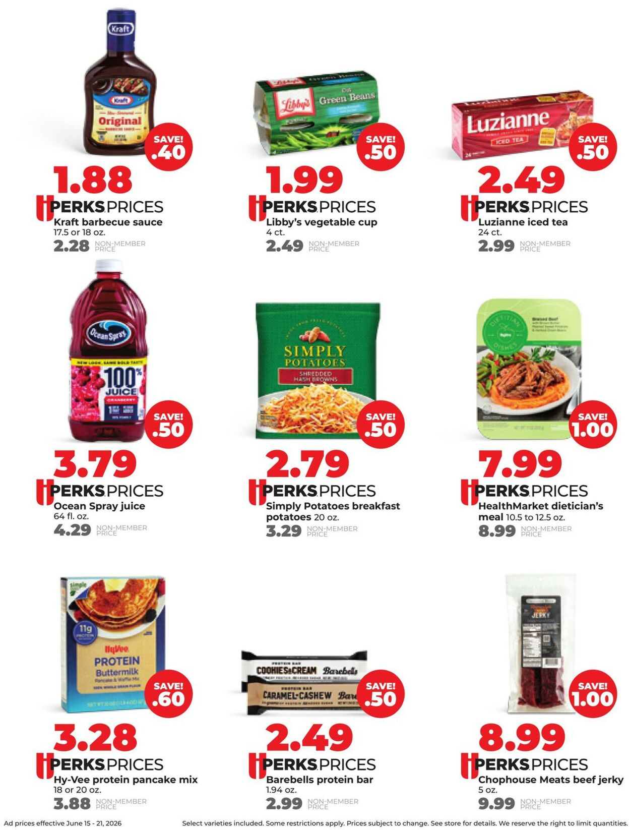 Catalogue HyVee from 06/15/2026