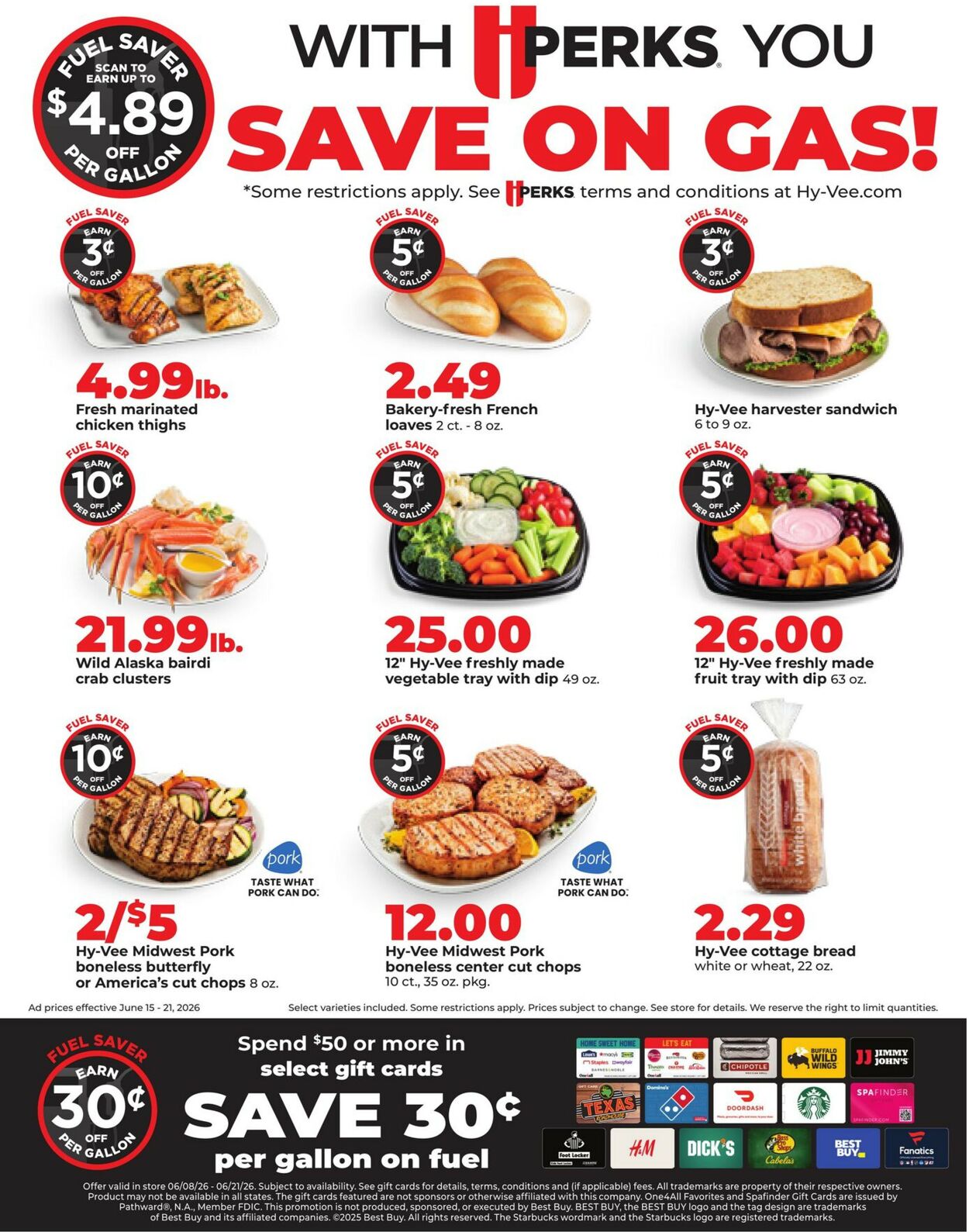 Catalogue HyVee from 06/15/2026